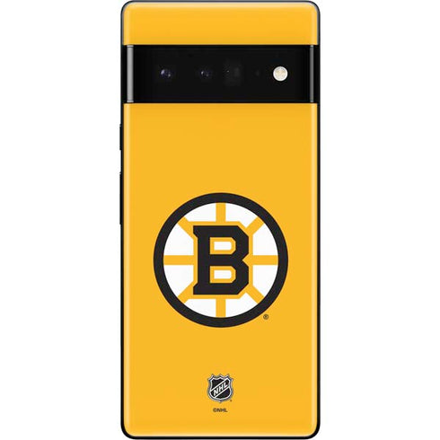 NHL Boston Bruins Solid Background Google Pixel 6 Pro Skin